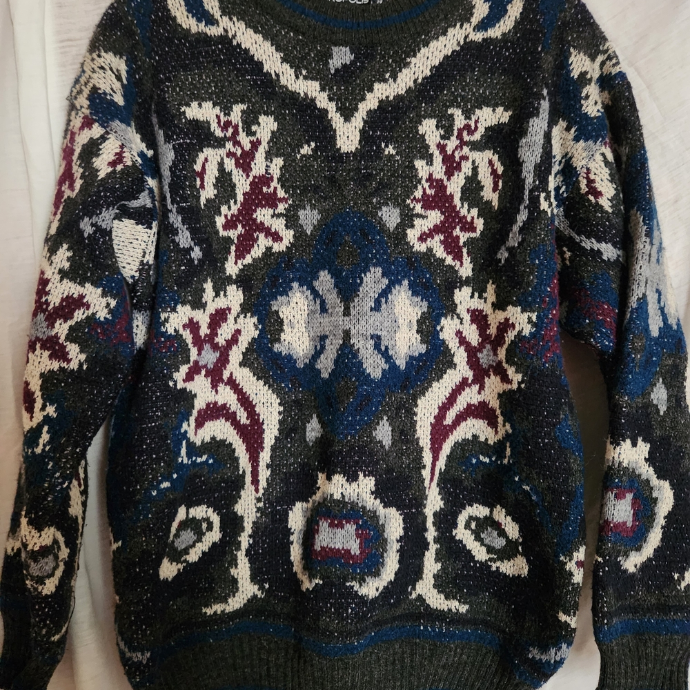 Vintage Patterned Sweater